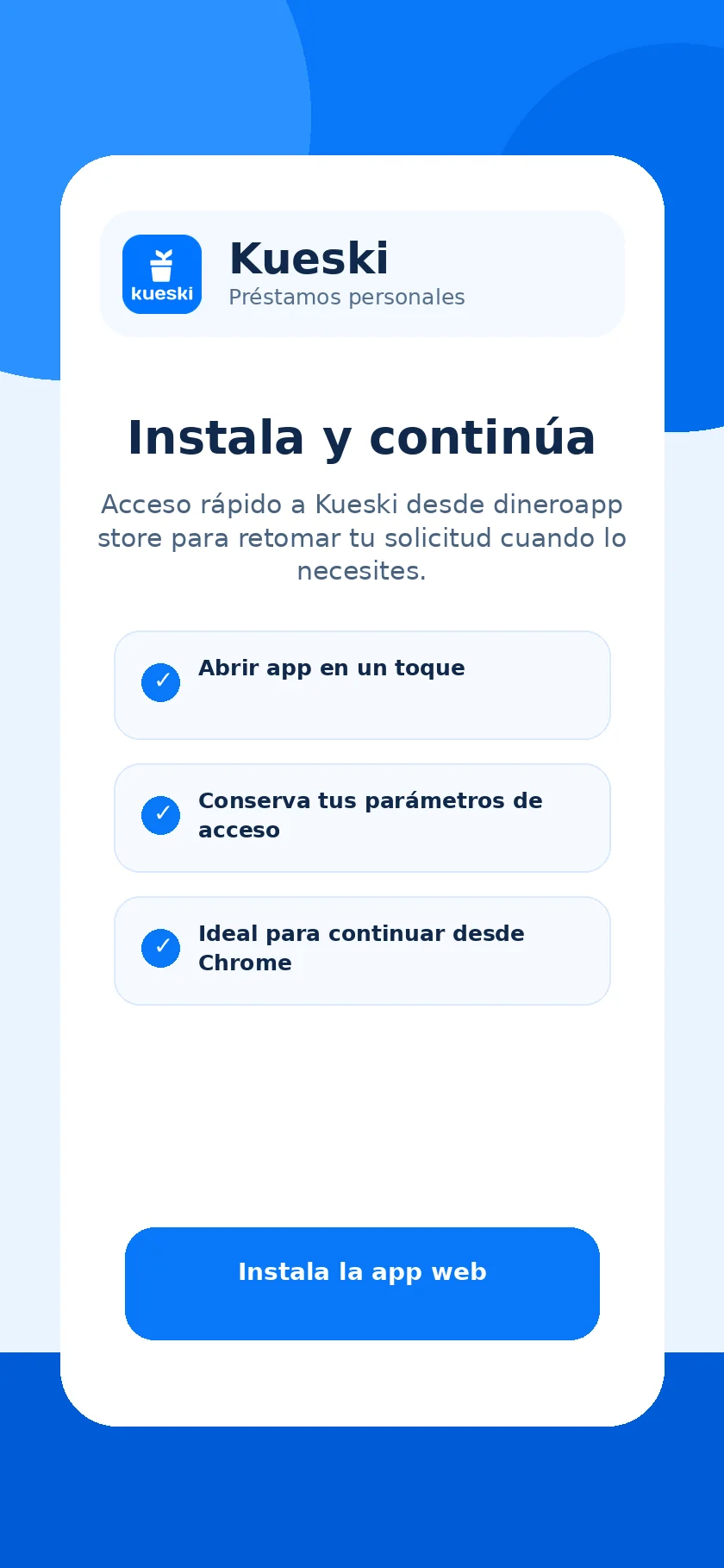 Vista previa de Kueski 4